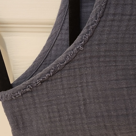 Eileen Fisher Dark Blue Blouse - Picture 2 of 7